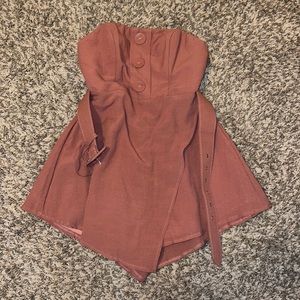 Selfie Leslie Strapless Romper